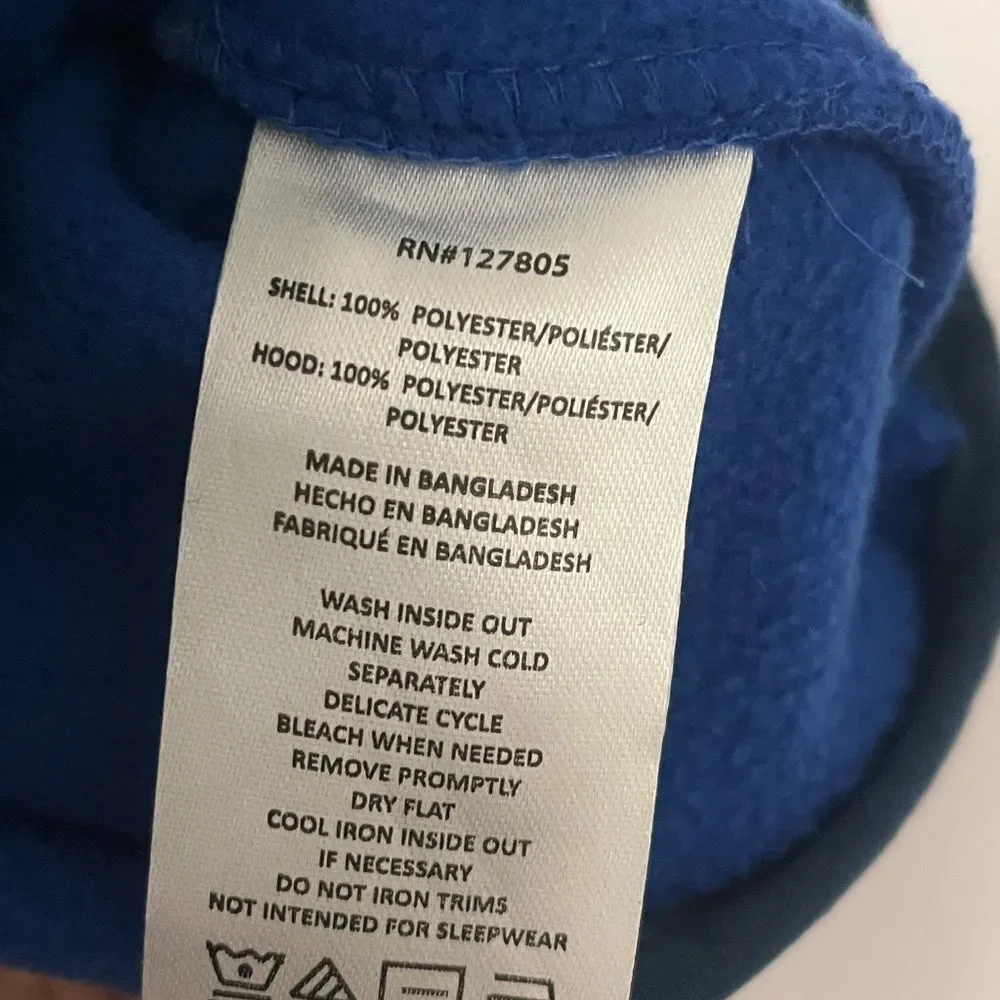 DKNY boys puffer fleece vest size 5 / 5T